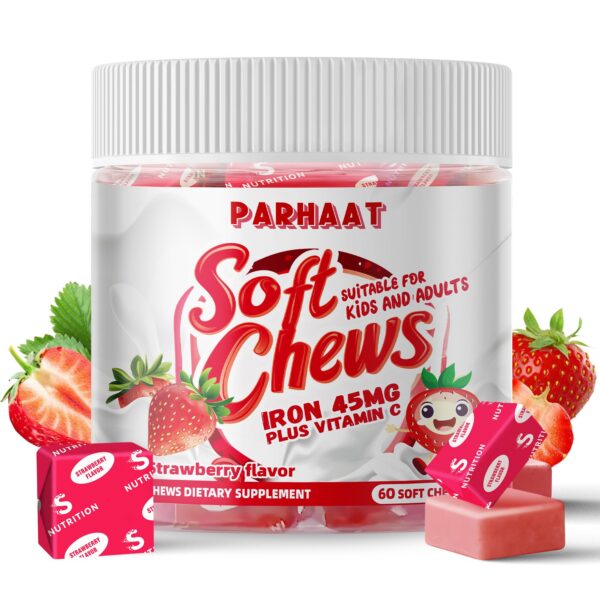 Iron soft chews frente