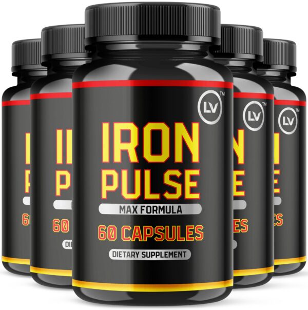 Frente del empaque IronPulse 5-pack