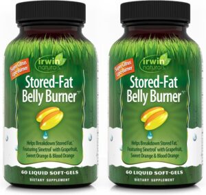 Frente del envase Irwin Naturals Belly Burner