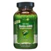 Version 1.0.0 Irwin Naturals biotina 6000 mcg 60 softgels para piel cabello uñas