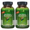 Irwin Naturals Liver Detox & Blood Refresh paquete 2 de 60 cápsulas líquidas