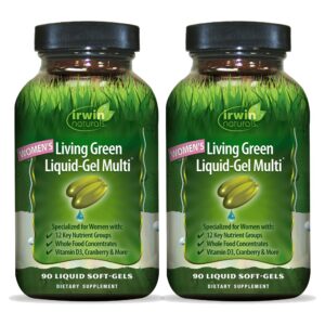 Envase Irwin Naturals Living Green para Mujeres