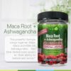 Gomitas Maca Ashwagandha – envase y etiqueta