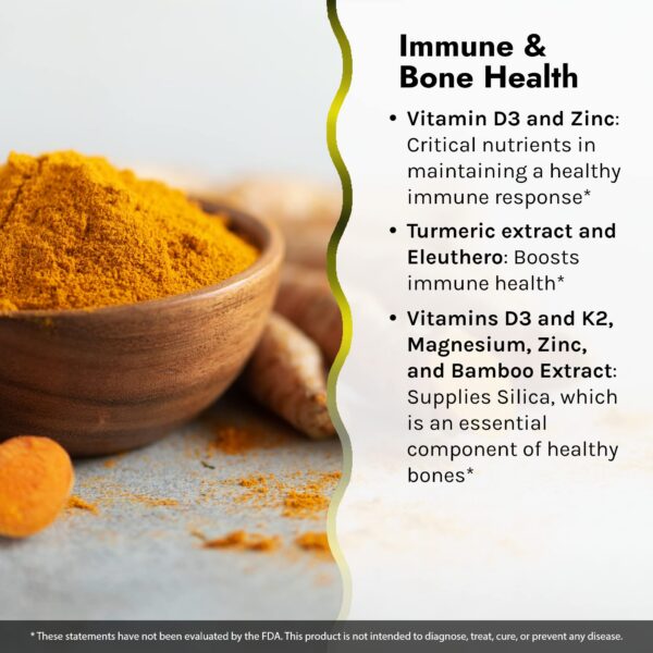 Detalle del suplemento para salud ósea Irwin Naturals