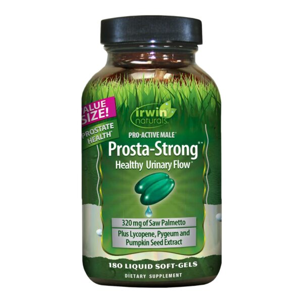 Irwin Naturals Prosta-Strong suplemento salud próstata 180 cápsulas