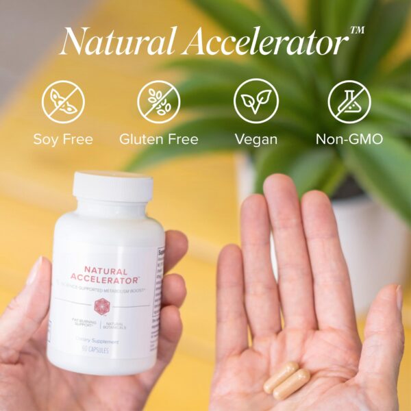 Frasco blanco Isagenix Natural Accelerator