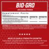 Etiqueta frontal de iSatori BIO-GRO 60 porciones