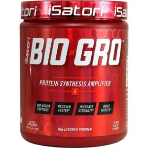 Version 1.0.0 iSatori BIO-GRO frasco frontal