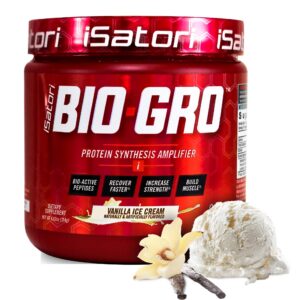 iSatori BIO-GRO suplemento síntesis proteína vainilla 60 porciones