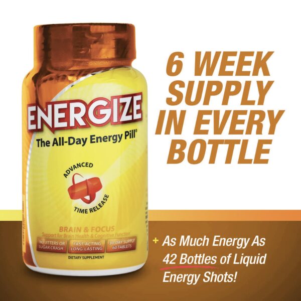 iSatori Energize pastillas sin nervios ni caída de energía