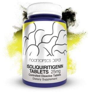 Version 1.0.0 Tabletas de isoliquiritigenina 25mg extracto de regaliz para ánimo