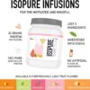 Etiqueta de Isopure Clear Whey Infusions