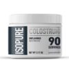 Isopure suplemento calostro bovino polvo envase