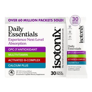 Version 1.0.0 Frente de Isotonix Daily Essentials en caja