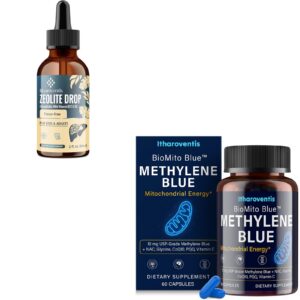 Gotas de zeolita Itharoventis frasco