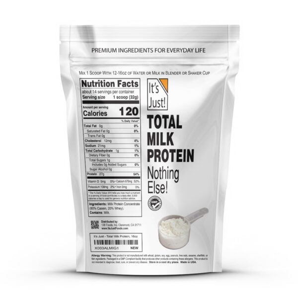 It's Just! etiqueta del producto