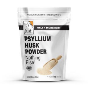 It's Just! polvo de cáscara de psyllium sin sabor 24 oz