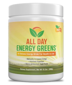 IVL All Day Greens caja frontal con etiqueta