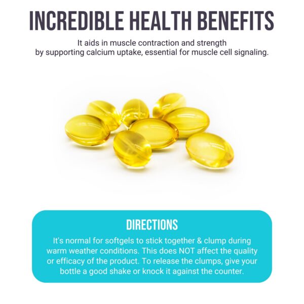 Frente de la caja de vitamina D3