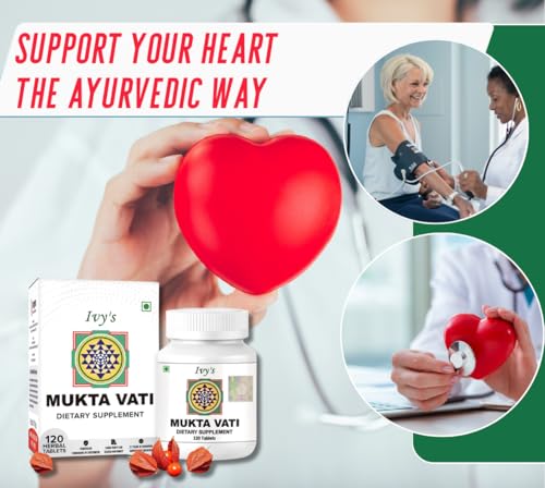 Tabletas Mukta Vati de Ivy sobre fondo blanco