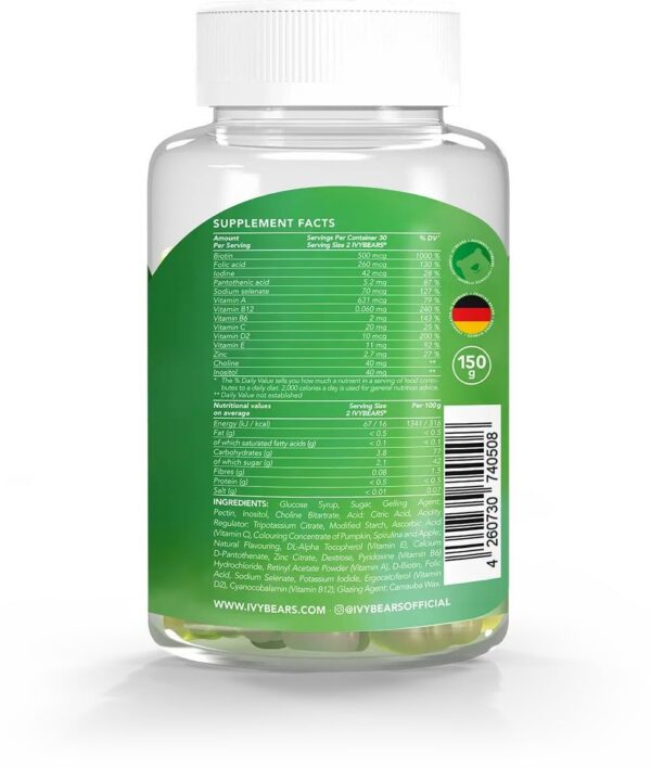 Etiqueta y empaque vegano IvyBears