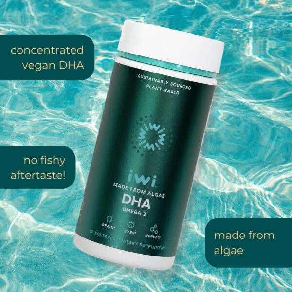 Frasco de Iwi DHA Omega-3