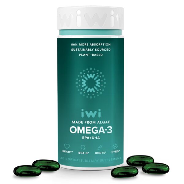 Cápsulas veganas Omega-3 Iwi