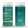 Frontal de Iwi Omega-3 Essential y DHA Bundle
