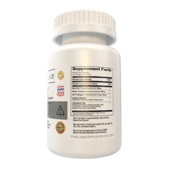 Etiqueta frontal con ingredientes clave