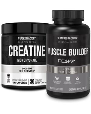 Frente del polvo de creatina Jacked Factory
