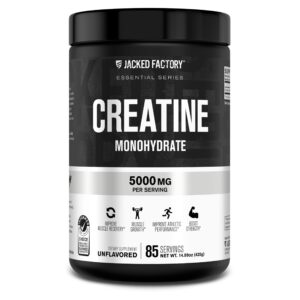 Jacked Factory Creatine Monohydrate polvo frasco frontal