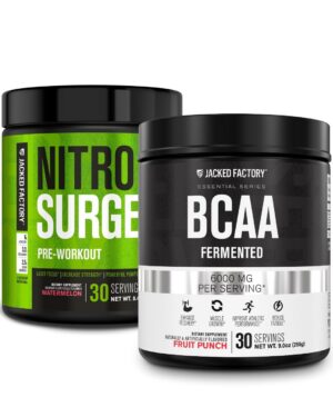 Nitrosurge pre-workout de Jacked Factory frente