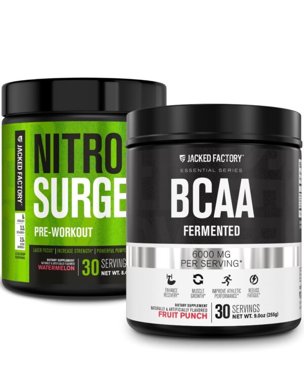 Nitrosurge pre-workout de Jacked Factory frente