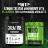 Version 1.0.0 Jacked Factory Nitrosurge polvo suplementario para fuerza y energía