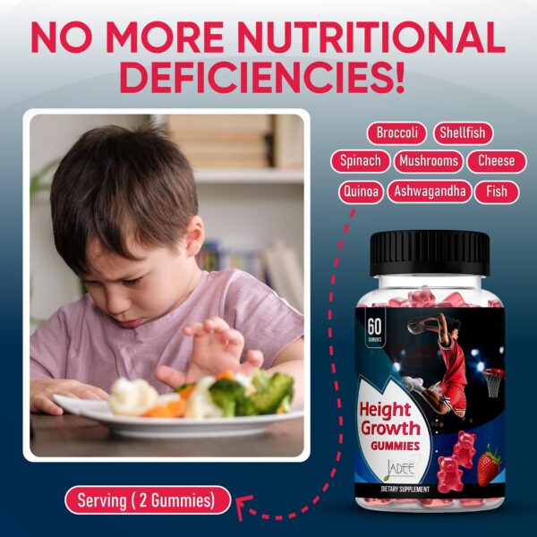 Frasco de Jadee con etiqueta frontal