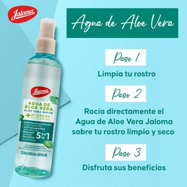 Jaloma Aloe Vera piel hidratación botella 250 ml