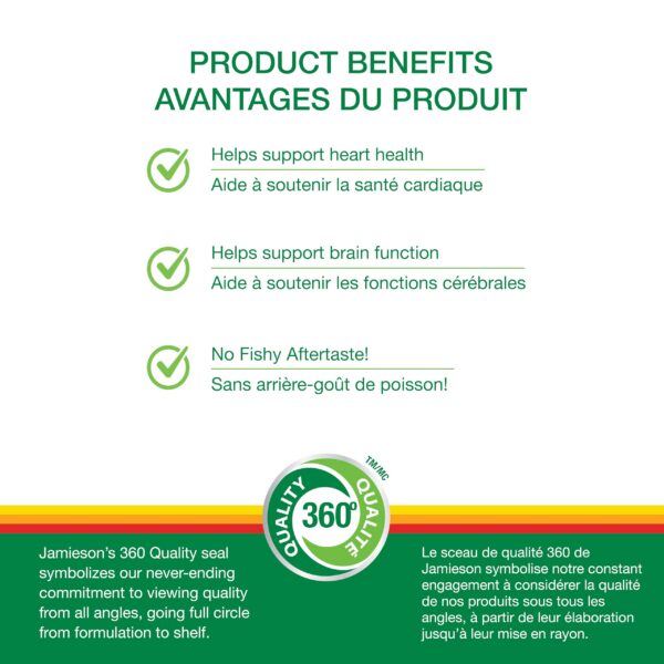 Detalle de EPA y DHA en etiqueta