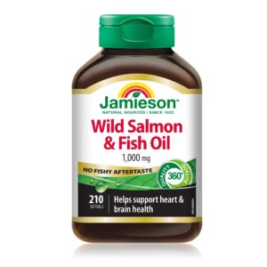 Version 1.0.0 Frontal de Jamieson Omega-3 Aceite de Pescado 210 SoftGels