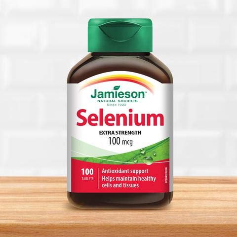 Frente de Jamieson Selenium Yeast 100mcg