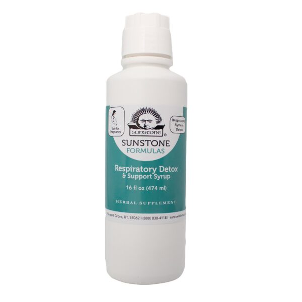 Jarabe desintoxicante y apoyo respiratorio Sunstone Formulas 16 fl oz