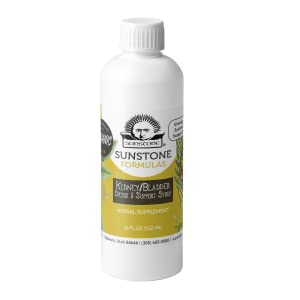 Botella de jarabe para desintoxicación de riñón y vejiga 16 oz