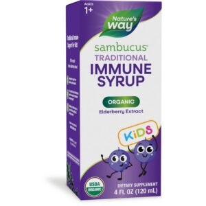 Jarabe inmunológico infantil saúco negro orgánico Nature's Way