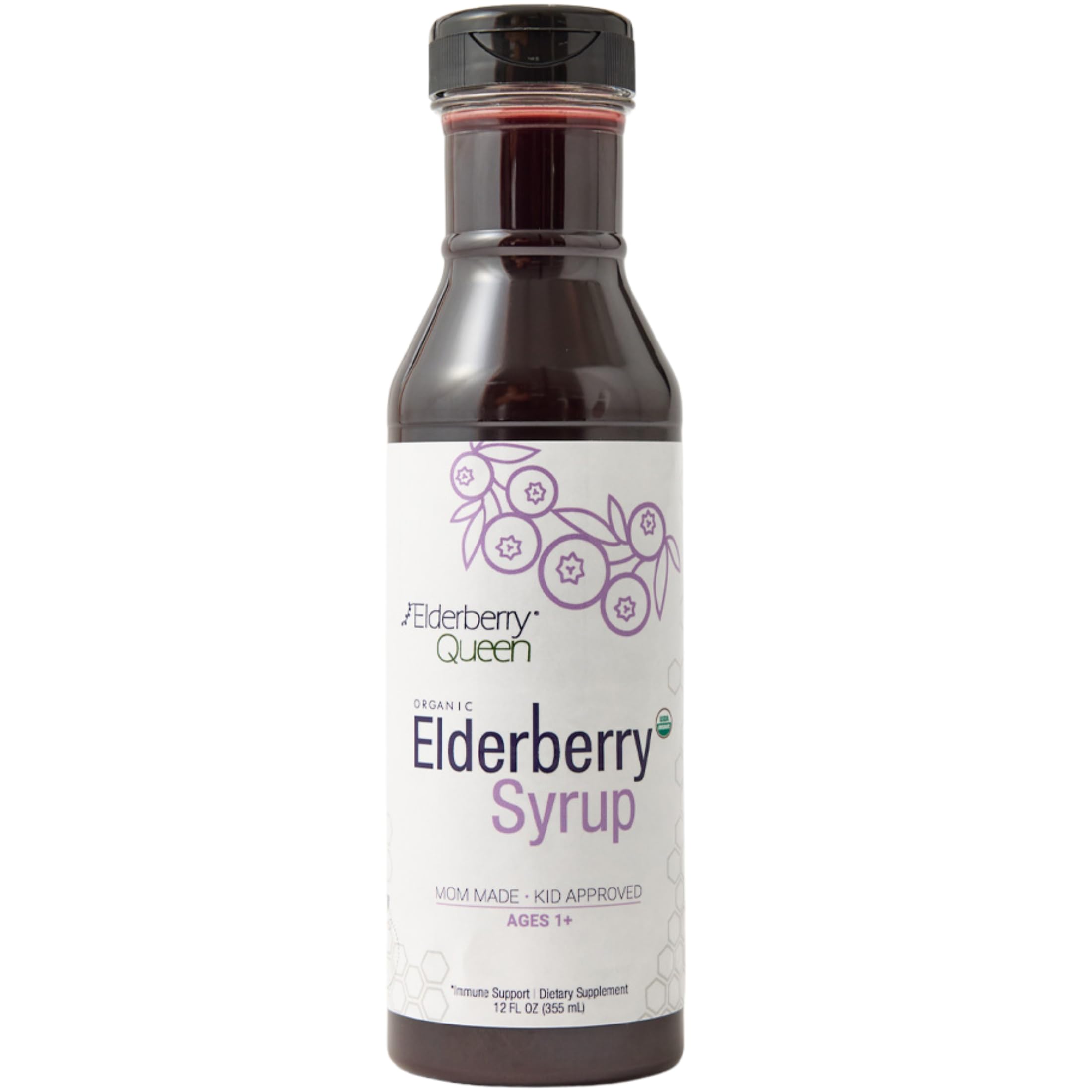 Elderberry Queen Elderberry and Aronia Organic Syrup