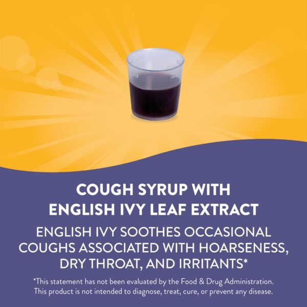 Jarabe para tos sabor miel-baya con extractos orgánicos