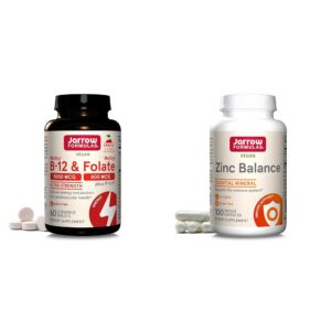 Version 1.0.0 Tabletas masticables Jarrow Formulas B12 5000 mcg y folato 800 mcg