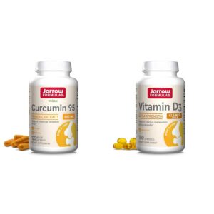 Version 1.0.0 Frasco de Curcumin 95 500 mg y Vitamina D3 de Jarrow