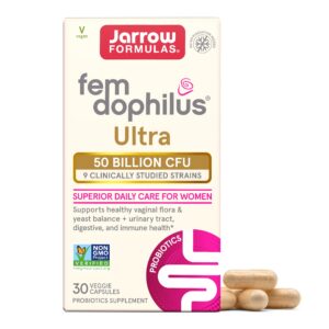 Jarrow Fem-Dophilus Ultra botella 30 cápsulas