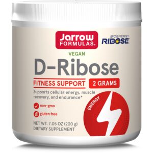 Jarrow Formulas D-Ribosa suplemento polvo 90 dosis