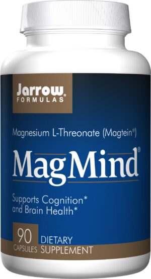 Jarrow Formulas MagMind Magnesio L-Threonate botella frontal