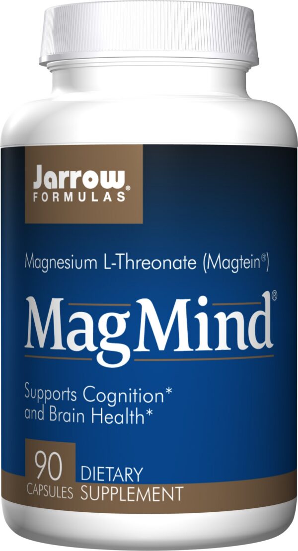 Jarrow Formulas MagMind Magnesio L-Threonate botella frontal